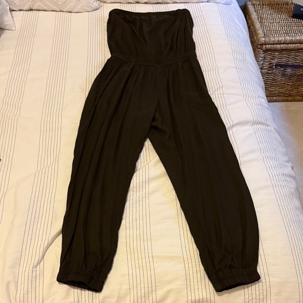 Talula Chic olive green, lightweight Romper